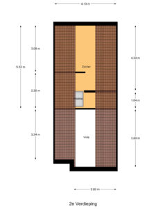 Plattegrond foto 4 Beethovenlaan 5 - Nijverdal – Plattegrond 6