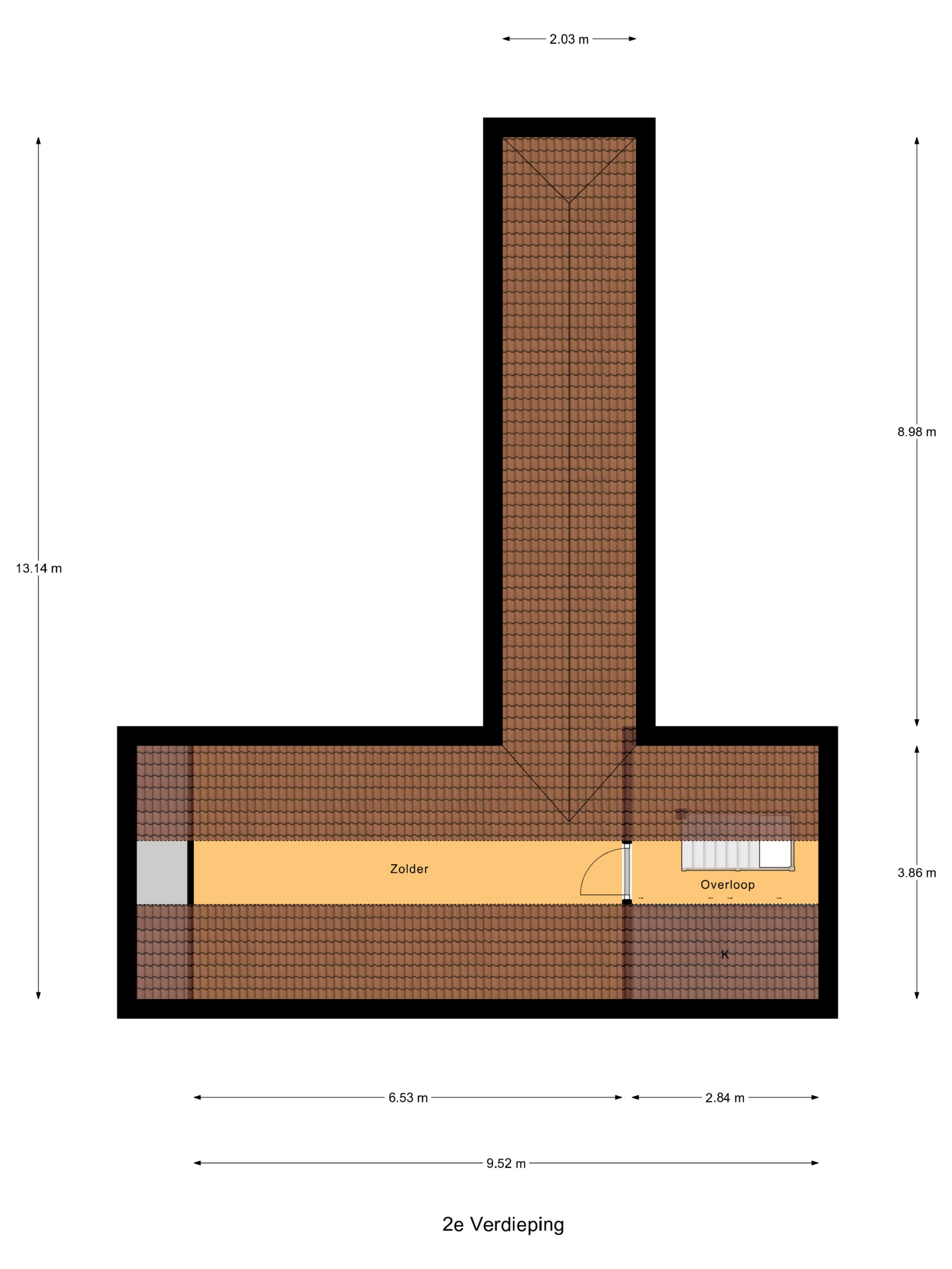 Plattegrond foto 4 Noordelijke Hoofddijk 4 - Nijverdal – Plattegrond 6