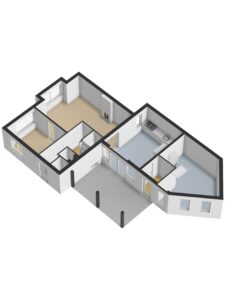 Plattegrond foto 1 Bibenstraat 12a - Hellendoorn – Plattegrond