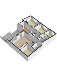 Plattegrond foto 1 Willem de Clercqstraat 62 - Nijverdal – Plattegrond 3