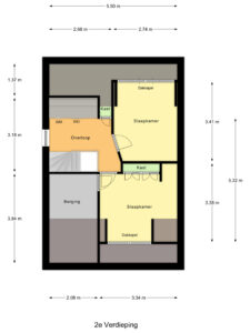 Plattegrond foto 4 Thomas Ainsworthstraat 2 - Nijverdal – Plattegrond 4