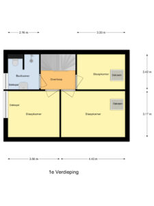 Plattegrond foto 2 Kappertskaamp 33a - Haarle – Plattegrond 4