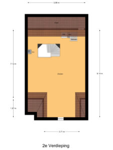 Plattegrond foto 4 Lupinelaan 61 - Nijverdal – Plattegrond 6