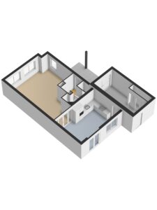 Plattegrond foto 1 Lupinelaan 61 - Nijverdal – Plattegrond 3