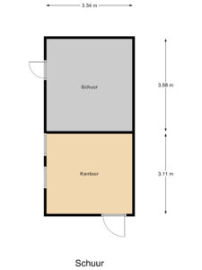 Plattegrond foto 6 Holterweg 14 - Nijverdal – Plattegrond 7