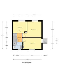 Plattegrond foto 2 Ninaberlaan 52a - Hellendoorn – Plattegrond