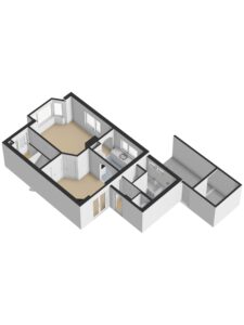 Plattegrond foto 1 Dillenburgstraat 20 - Nijverdal – Plattegrond 2