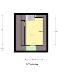 Plattegrond foto 5 Koestraat 21 - Hellendoorn – Plattegrond 7