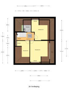 Plattegrond foto 4 de Joncheerelaan 114 - Nijverdal – Plattegrond 6
