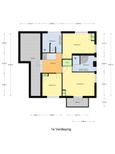 Plattegrond foto 2 de Joncheerelaan 114 - Nijverdal – Plattegrond 2