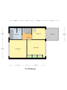 Plattegrond foto 2 Willem Kloosstraat 17 - Nijverdal – Plattegrond 3