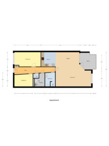 Plattegrond foto 0 Grotestraat 130-03 - Nijverdal – Plattegrond