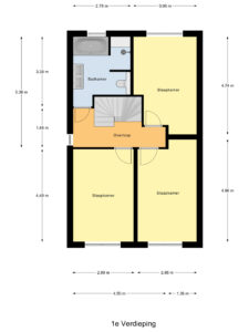 Plattegrond foto 2 Lupinelaan 65 - Nijverdal – Plattegrond 4
