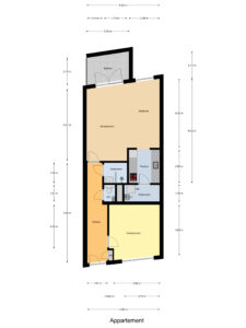 Plattegrond foto 0 Willem-Alexanderstraat 2-30 - Nijverdal – Plattegrond