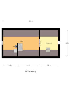 Plattegrond foto 4 Anemoon 19 - Nijverdal – Plattegrond 6