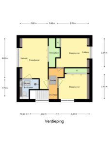 Plattegrond foto 2 Holterweg 15 - Nijverdal – Plattegrond 2