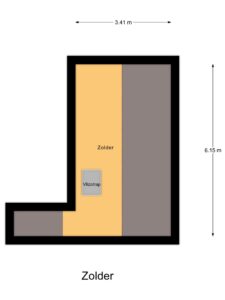 Plattegrond foto 4 Holterweg 15 - Nijverdal – Plattegrond 4