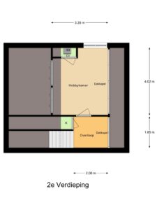 Plattegrond foto 4 Seelandstraat 5 - Nijverdal – Plattegrond 5