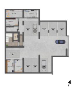 Plattegrond foto 1 Hofmanstraat 3c - Hellendoorn – Plattegrond 2