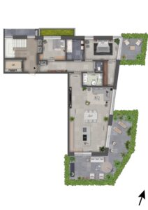 Plattegrond foto 0 Hofmanstraat 1a - Hellendoorn – Plattegrond