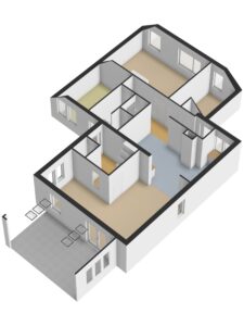 Plattegrond foto 1 Emmastraat 9 - Nijverdal – Plattegrond 2
