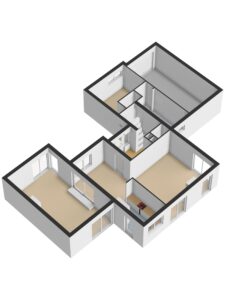 Plattegrond foto 1 Jacques Perkstraat 2 - Nijverdal – Plattegrond 2