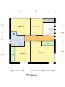 Plattegrond foto 2 Jacques Perkstraat 2 - Nijverdal – Plattegrond 3