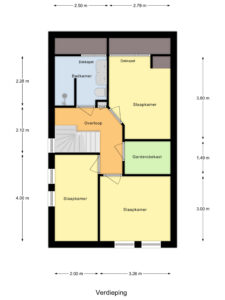 Plattegrond foto 2 Dille 11 - Nijverdal – Plattegrond 3