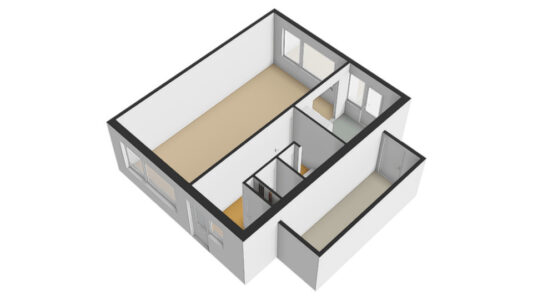 Plattegrond foto 1 P.Buismanstraat 27 - Lemelerveld – Plattegrond 2