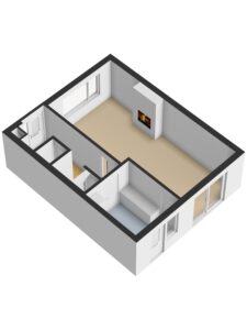 Plattegrond foto 1 Merelweg 40 - Nijverdal – Plattegrond