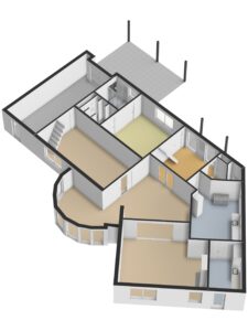 Plattegrond foto 1 't Capittelgoed 10 - Nijverdal – Plattegrond 2