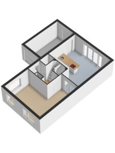 Plattegrond foto 1 Pimpernel 24 - Nijverdal – Plattegrond 2