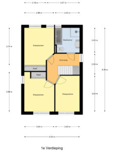 Plattegrond foto 2 Morgenster 45 - Nijverdal – Plattegrond 3