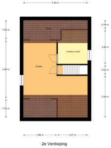 Plattegrond foto 4 Morgenster 45 - Nijverdal – Plattegrond 6
