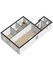 Plattegrond foto 1 P C Stamstraat 70 - Nijverdal – Plattegrond