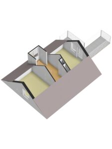 Plattegrond foto 3 P C Stamstraat 70 - Nijverdal – Plattegrond 4